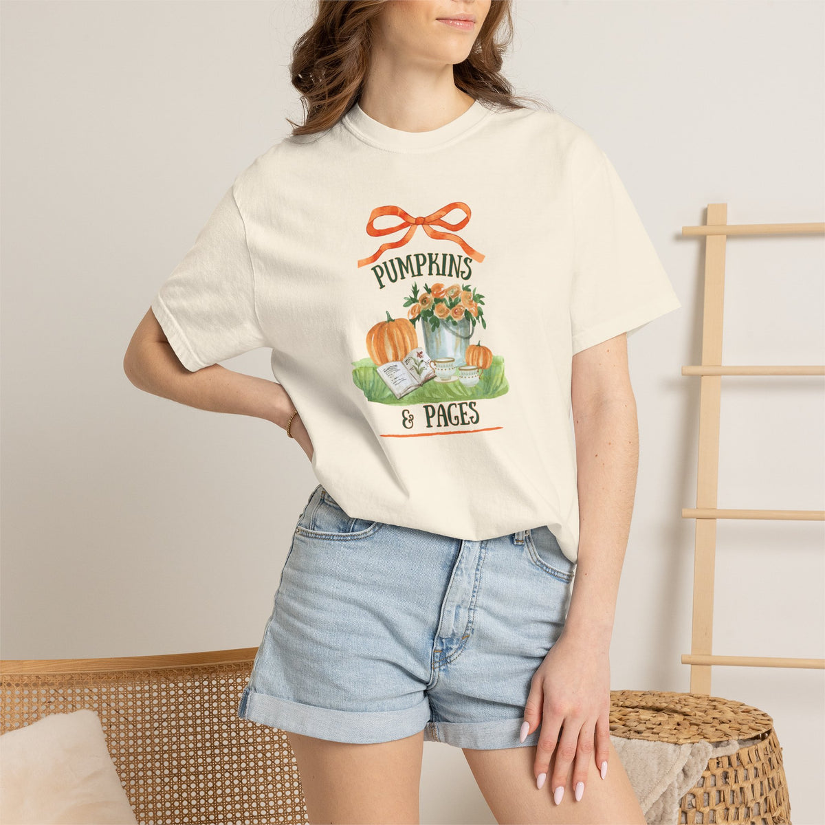 Pumpkins & Pages Tee