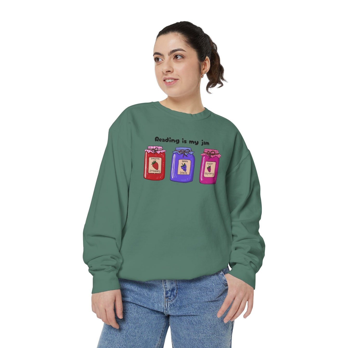 Reading is my Jam- Sweatshirt