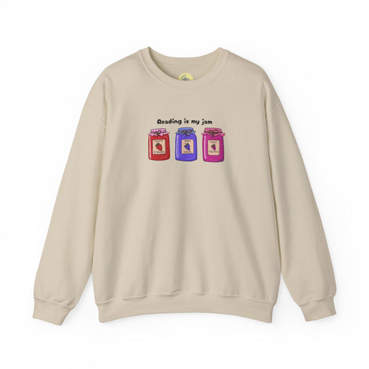 Jam Lover's Crewneck Sweatshirt | Comfy Gift for Foodies, Cozy Unisex Apparel for Casual Wear, Perfect for Birthdays & Holidays