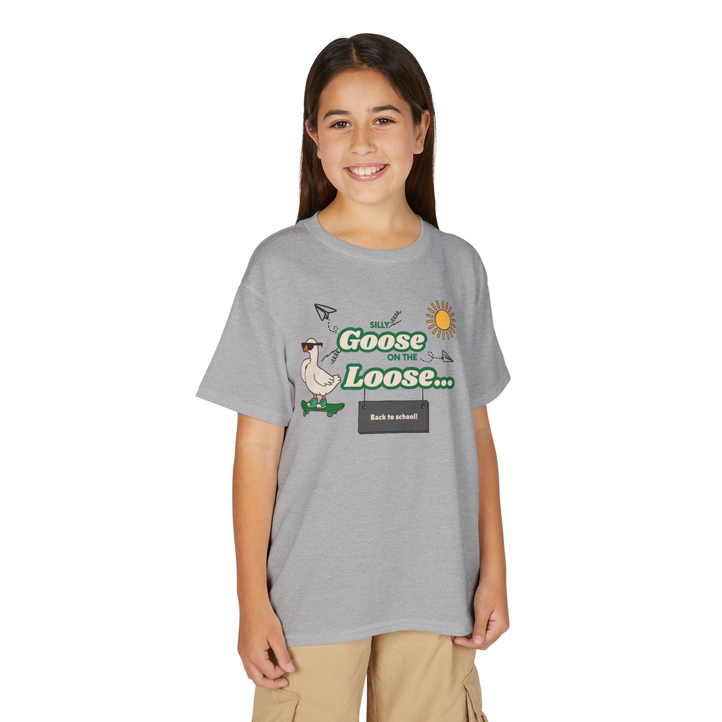 Silly Goose Loose, Back-to-School- KidsTee