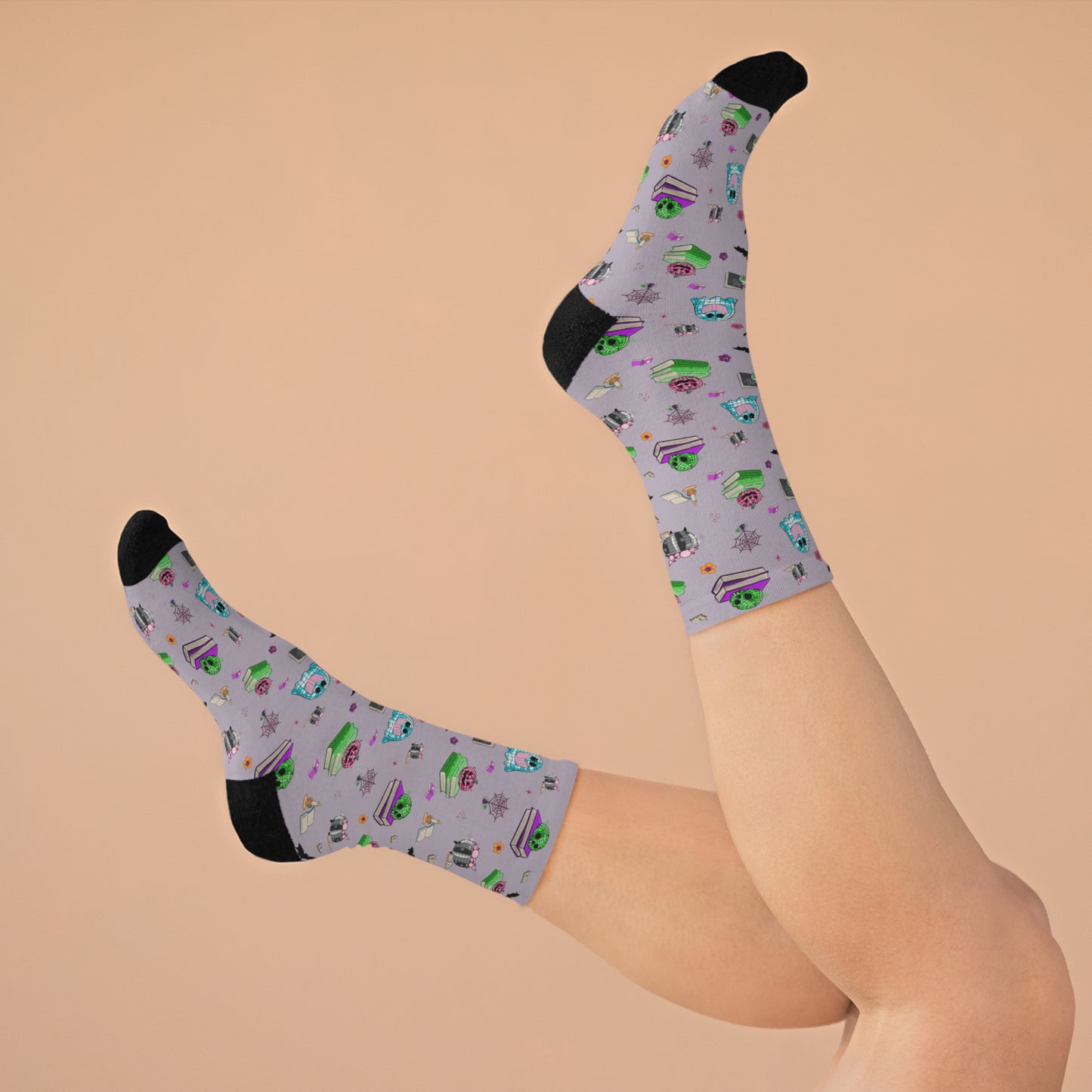 Hallowread Crew Socks