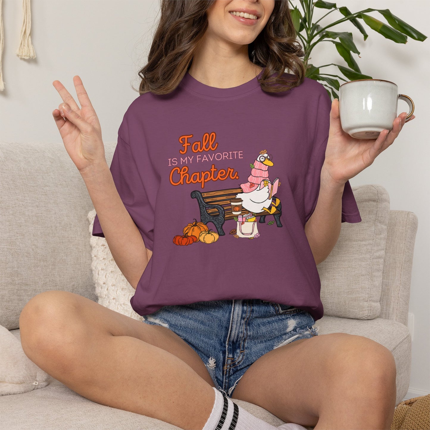Fall Is My Favorite Chapter Tee