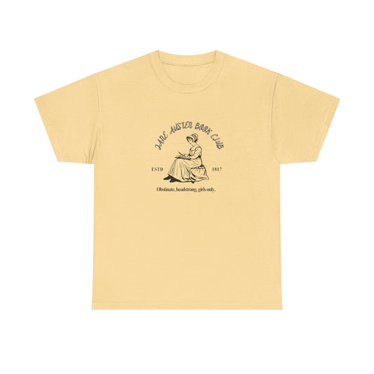 Jane Austen Book Club Unisex Tee - Perfect for Book Lovers, Literary Gifts, Casual Wear, Book Club Events, and Summer Gatherings