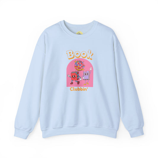 Book Clubbin' Unisex Crewneck Sweatshirt | Cozy Sweater for Book Lovers, Gift for Readers, Fun Literary Apparel, Chill Vibes [...]