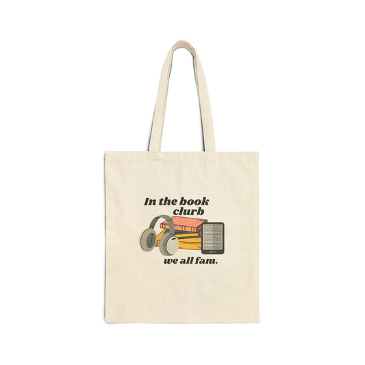 Book Club Tote Bag, Eco-Friendly Bag, Literary Gift, Reading Accessory, Bag for Book Lovers, Unique Bookish Tote