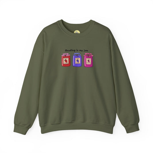 Jam Lover's Crewneck Sweatshirt | Comfy Gift for Foodies, Cozy Unisex Apparel for Casual Wear, Perfect for Birthdays & Holidays
