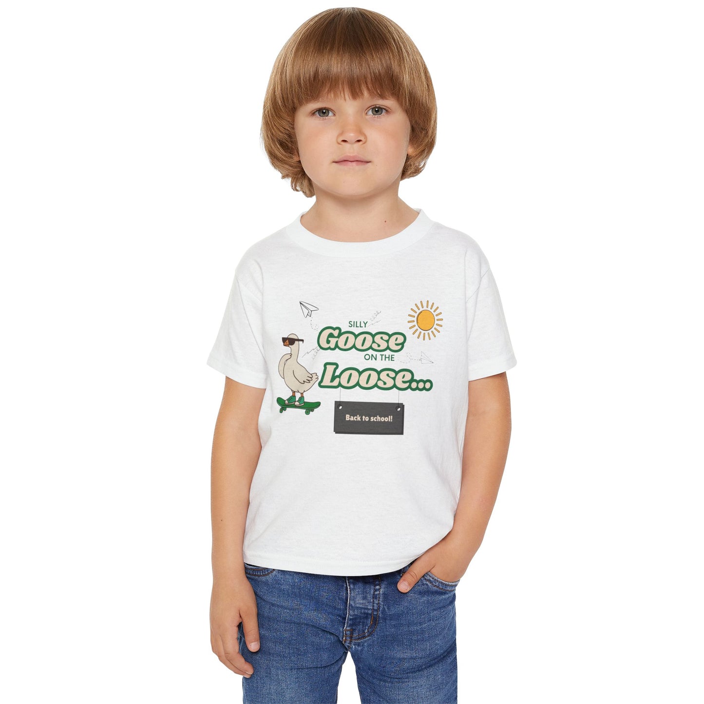 Silly Goose on the Loose, Back to School- Tee