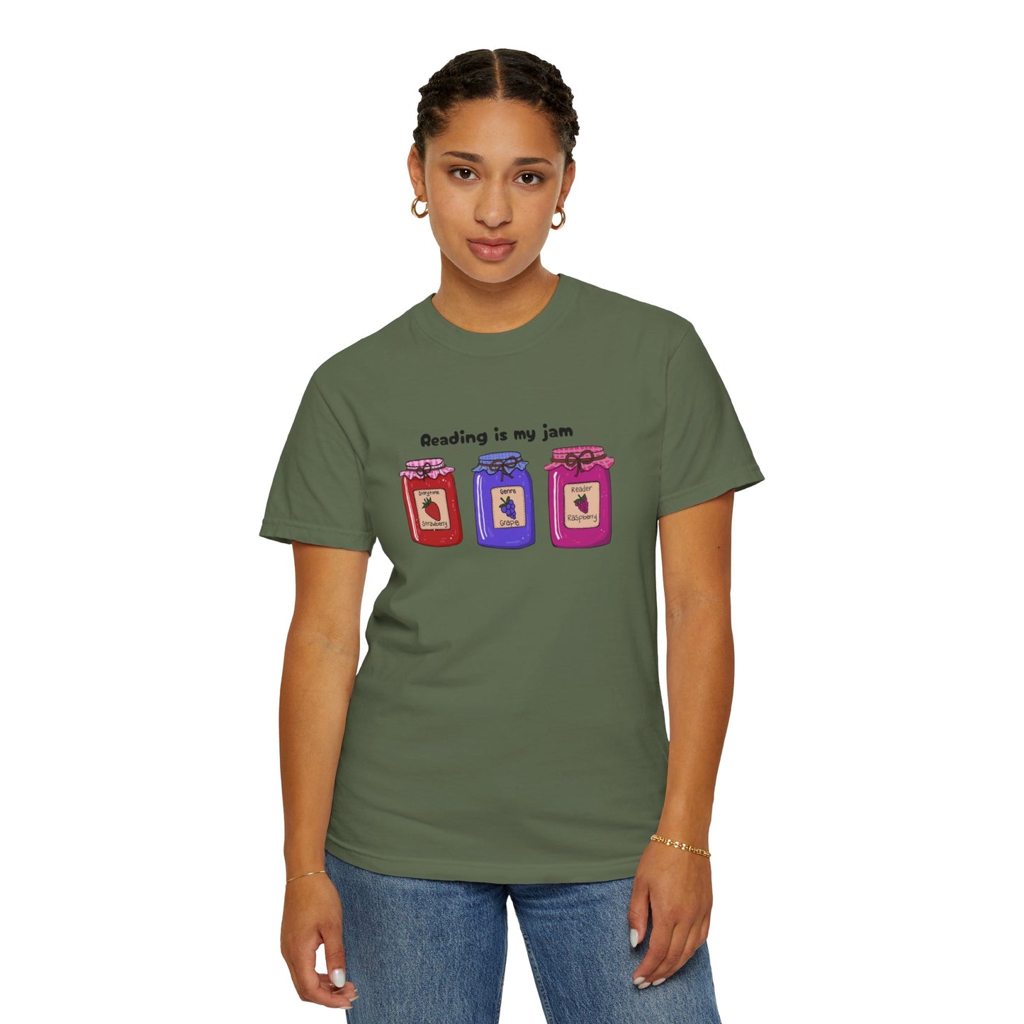 Reading is my jam- Tee